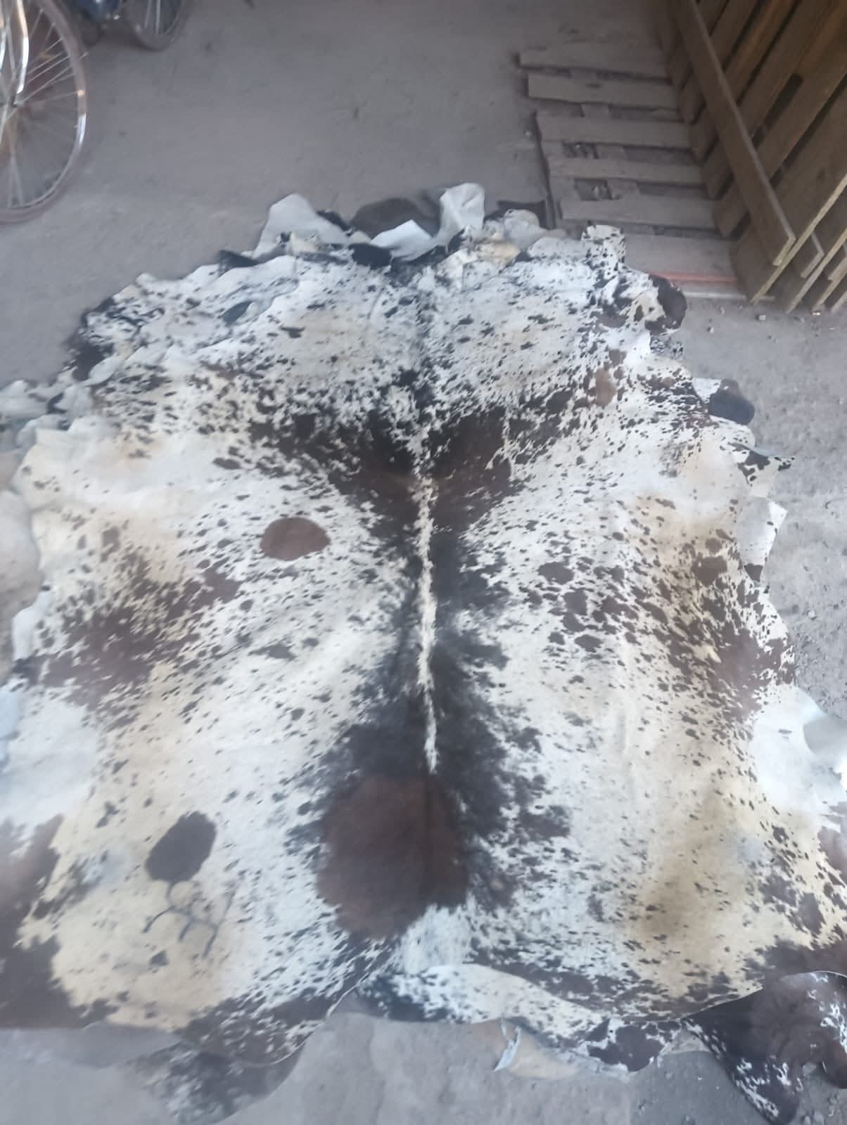 Piel clara con contraste oscuro